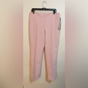 Rachel Zoe Dress Casual Pants Hi-Rise Straight Leg Soft Pink Size 14. NWT